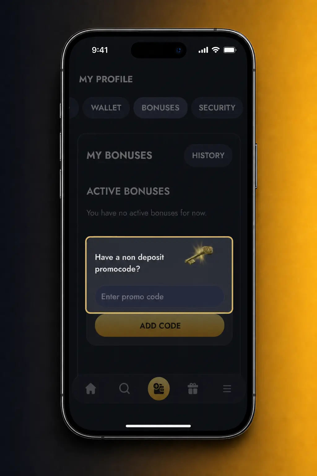 Step-by-step guide showing how to claim a WishKing no deposit bonus in five quick steps